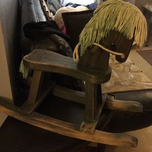 Antique horse for kids best offer